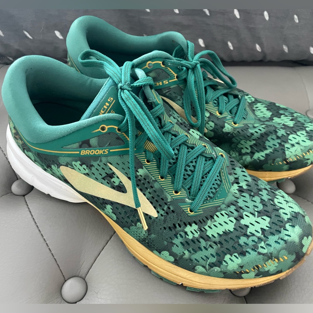 Brooks Launch 5 Limited Edition Shamrock Running Shoes